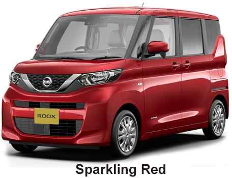 Nissan Roox Color: Sparkling Red