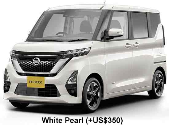 Nissan Roox Highway Star Color: White Pearl