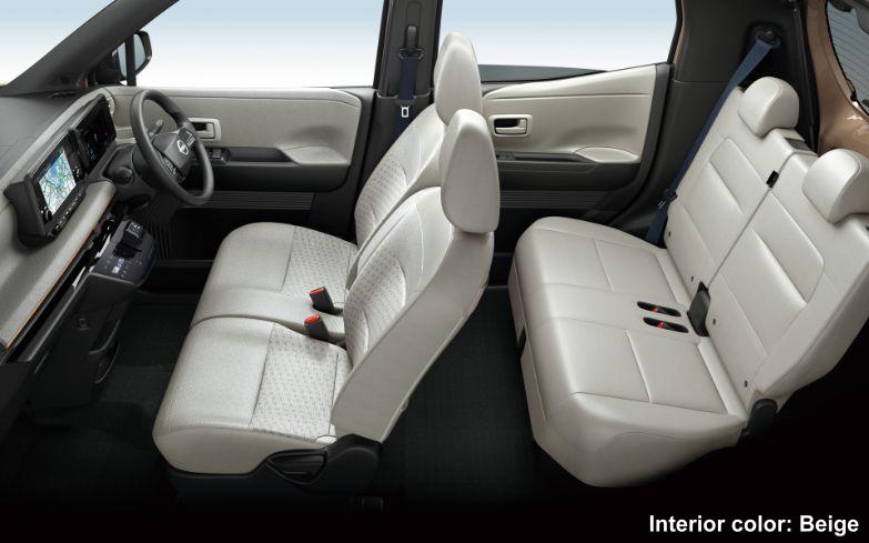 Nissan Sakura photo: interior view image (Beige)