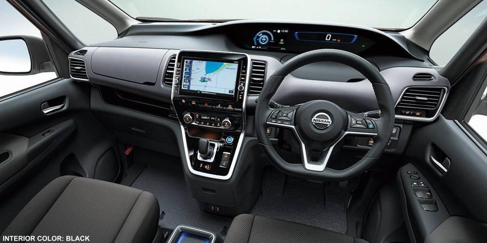 New Nissan Serena e-power photo: Cockpit image (Black)