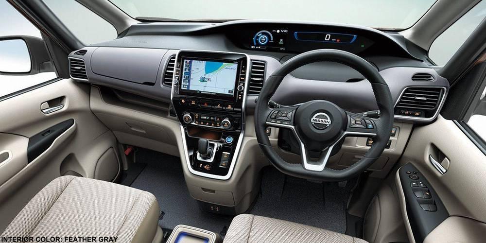 New Nissan Serena e-power photo: Cockpit image (Feather Gray)