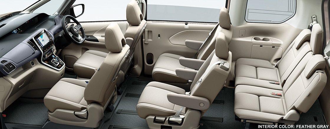 New Nissan Serena e-power photo: Interior image (Feather Gray)