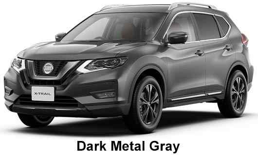 Nissan Xtraik Color: Dark Metal Gray