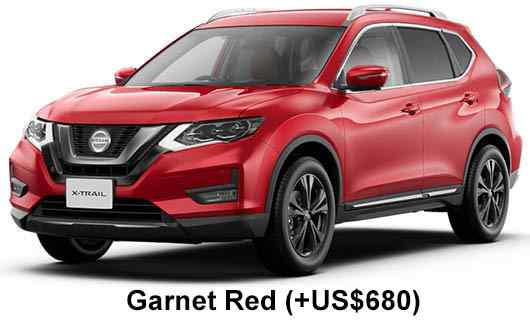 Nissan Xtraik Color: Garnet Red