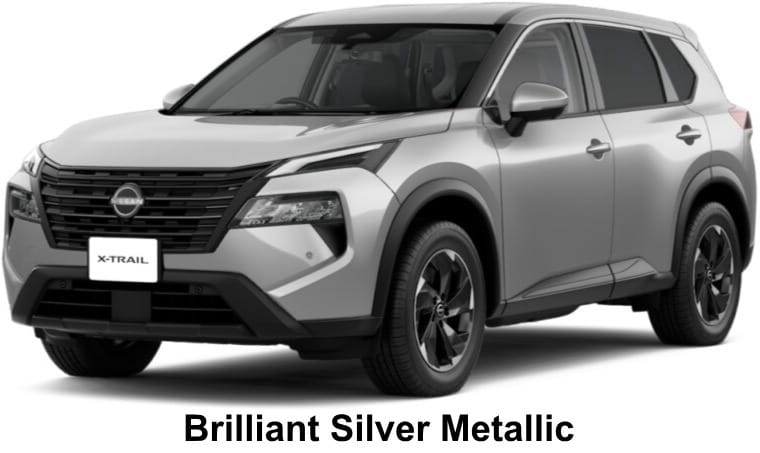 Nissan X-Trail e-Power body color: Brilliant Silver Metallic