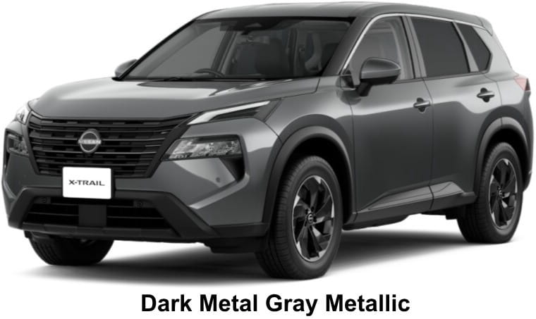 Nissan X-Trail e-Power body color: Dark Metal Gray Metallic