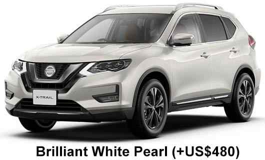 Nissan Xtrail Hybrid Color:  Brilliant White Pearl