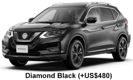 Nissan Xtrail Hybrid Color:  Diamond Black