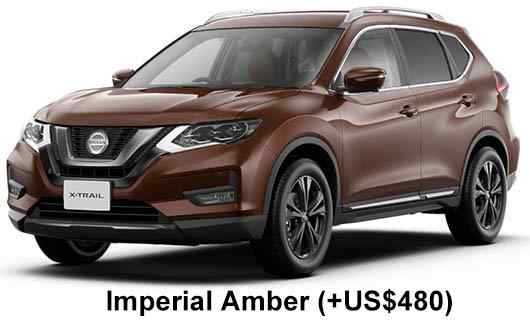Nissan Xtrail Hybrid Color:  Imperial Amber