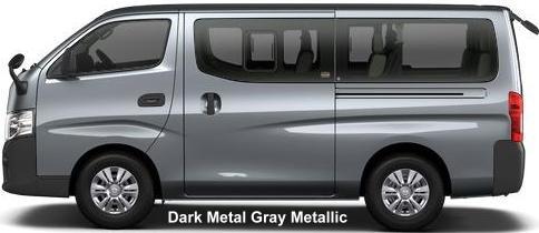 New Nissan NV350 Caravan Wagon body color: DARK METAL GRAY METALLIC