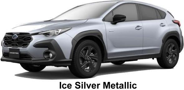Subaru Crosstrek body color: Ice Silver Metallic