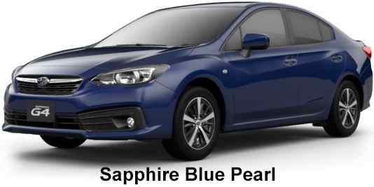 Subaru Impreza g4 Color: Sapphire Blue Pearl