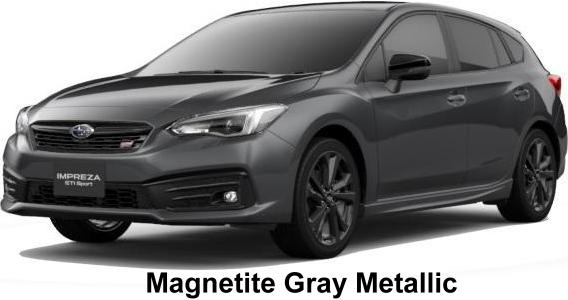New Subaru Impreza STI Sport body color: MEGNETITE GRAY METALLIC