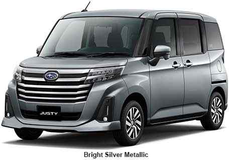 New Subaru Justy body color: Bright Silver Metallic