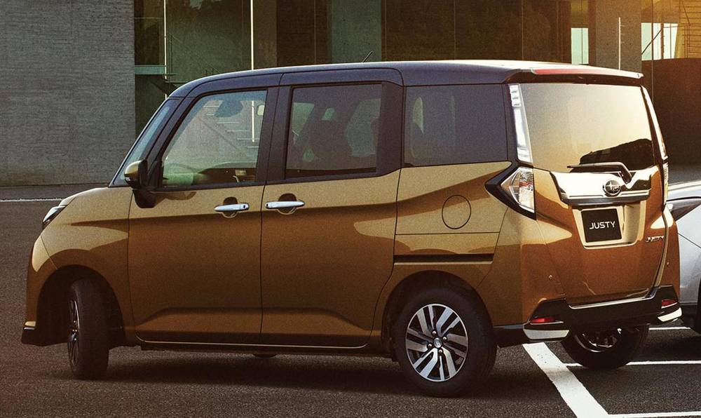 New Subaru Justy Custom photo: Back view (Rear image)