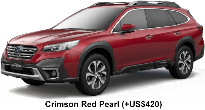 Subaru Legacy Outback Color: Crimson Red Pearl