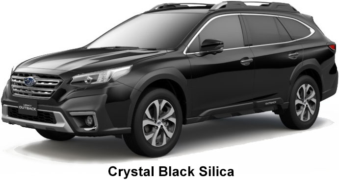 Subaru Legacy Outback Color: Crystal Black Silica
