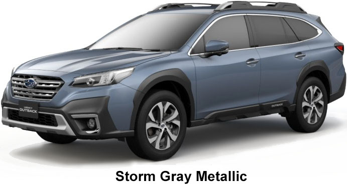 Subaru Legacy Outback Color: Storm Gray Metallic