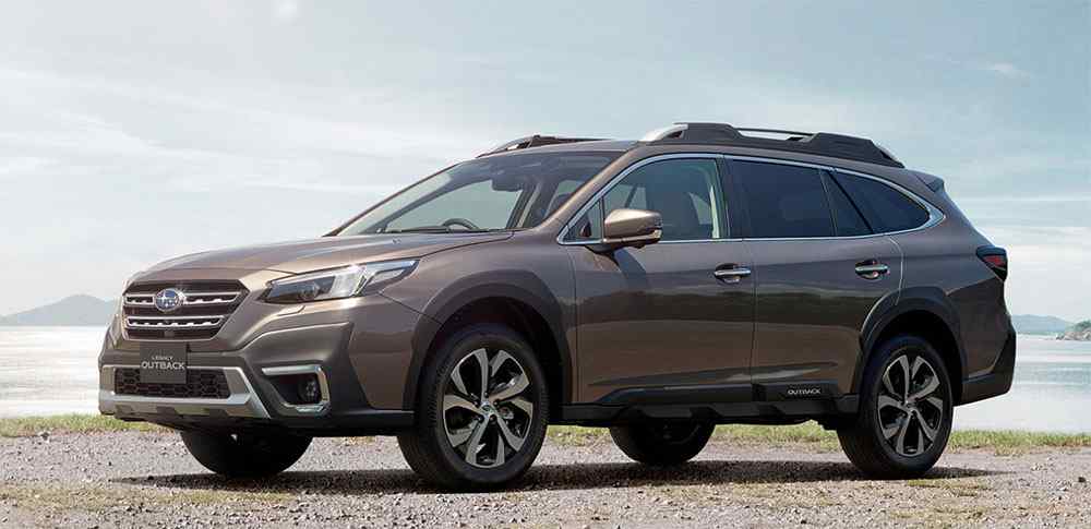 New Subaru Legacy Outback Front