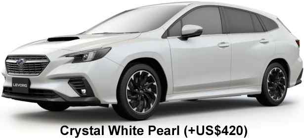 Subaru Levorg Color: Crystal White Pearl