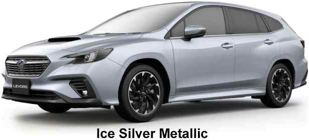 Subaru Levorg Color: Ice Silver Metallic