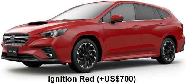 Subaru Levorg Color: Ignition Red