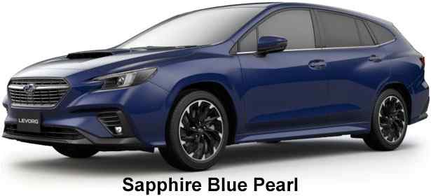 Subaru Levorg Color: Sapphire Blue Pearl