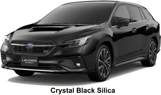 New Subaru Levorg Sti Sport R EX body color: CRYSTAL BLACK SILICA