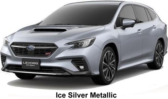 New Subaru Levorg Sti Sport R EX body color: ICE SILVER METALLIC