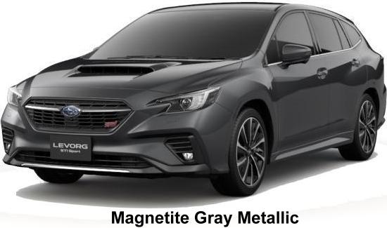 New Subaru Levorg Sti Sport R EX body color: MAGNETITE GRAY METALLIC