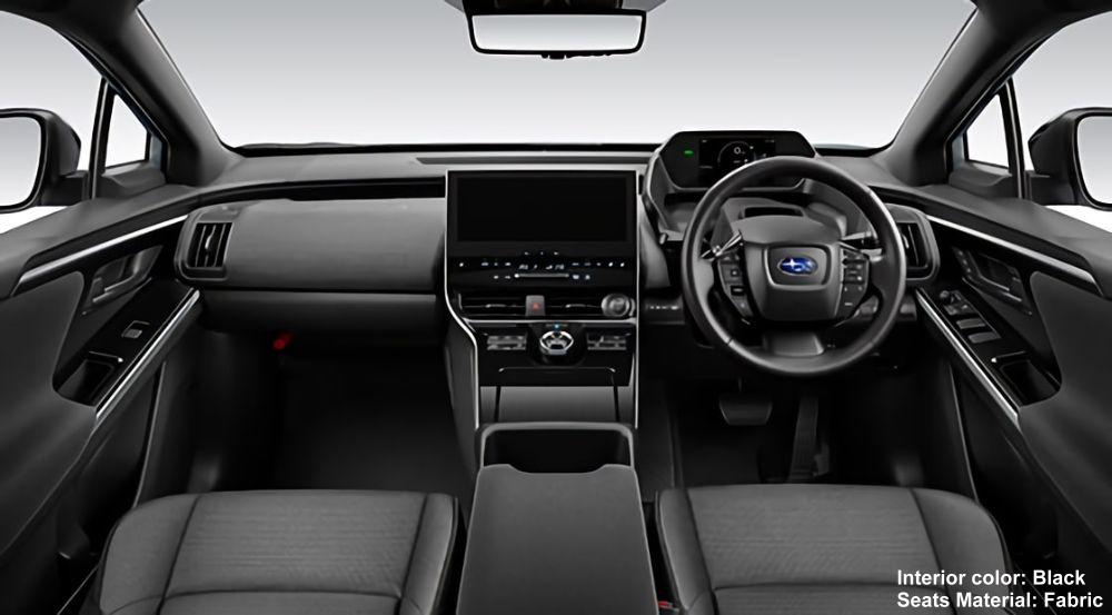 New Subaru Solterra photo: Cockpit view image (Regular Model)