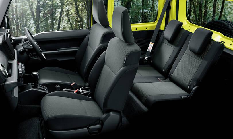 New Suzuki Jimny photo: Interior view image (inside seat picture)