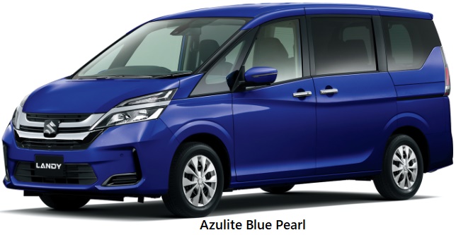 Suzuki Landy Color: Azulite Blue Pearl