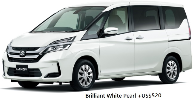 Suzuki Landy Color: Brilliant White Pearl