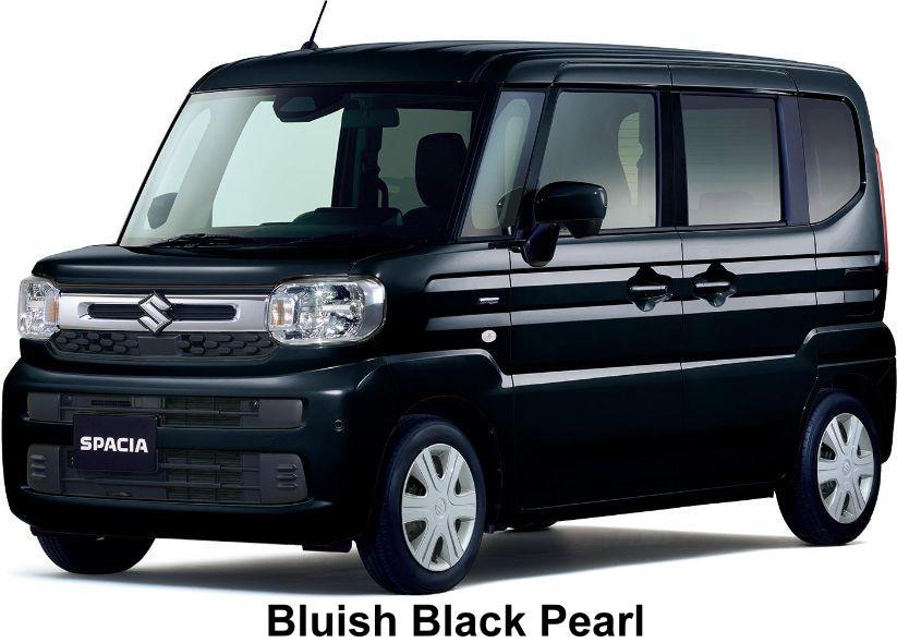 New Suzuki Spacia body color: Bluish Black Pearl