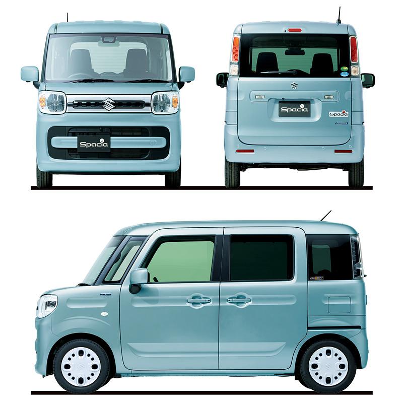 New Suzuki Spacia exterior pictures