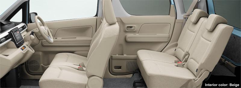 New Suzuki Wagon-R Hybrid Interior picture, Seat photo, inside view