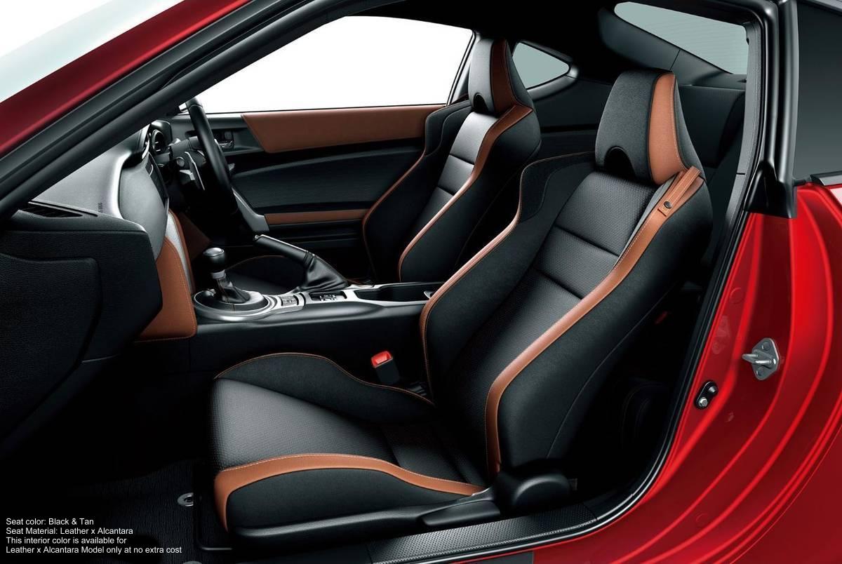 New Toyota 86 Interior picture, Inside view photo and Seats image