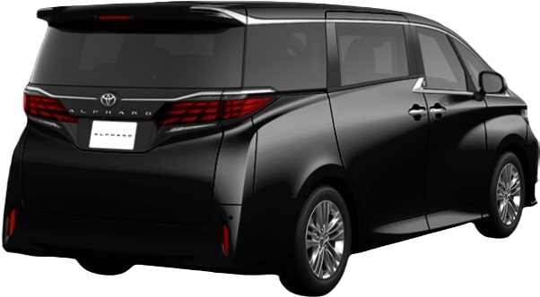 New Toyota Alphard photo: Back view image