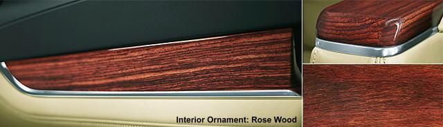 Interior Ornament: Rose Wood