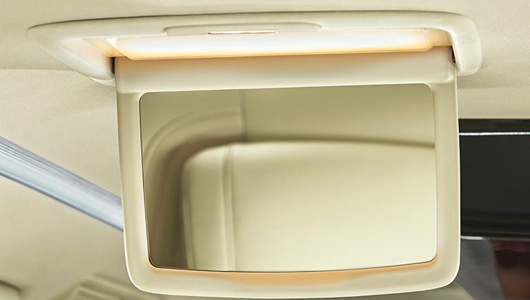 New Toyota Alphard Royal Lounge photo: Vanity Mirror