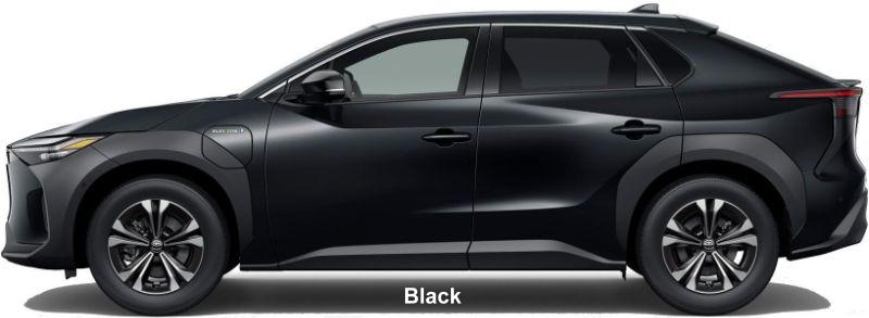 New Toyota bZ4x body color: BLACK