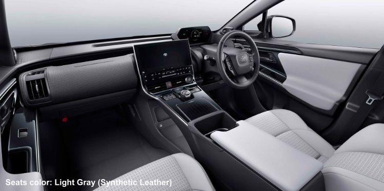 New Toyota bZ4x photo: Cockpit view image (Light Gray)