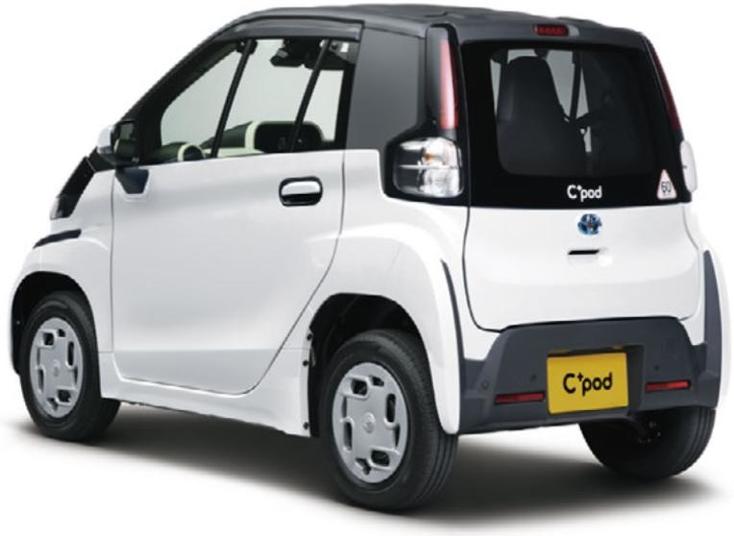 New Toyota C Pod photo: Back view image