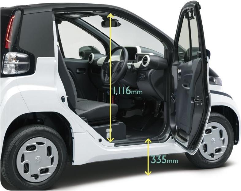 New Toyota C Pod photo: Enterance size