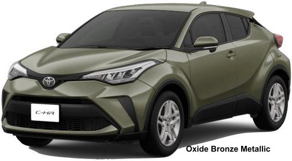 Toyota CHR Hybrid Color: Oxide Bronze Metallic