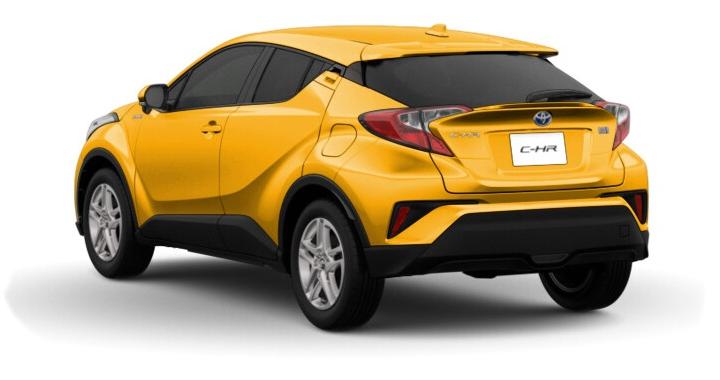 New Toyota CHR photo: Rear view