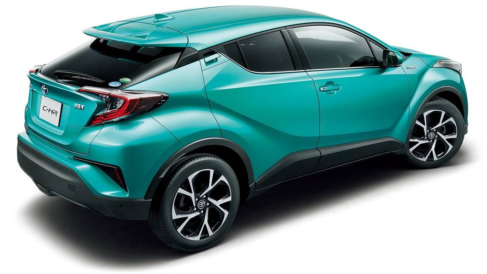 New Toyota CHR Hybrid Back side photo, image, CHR Rear