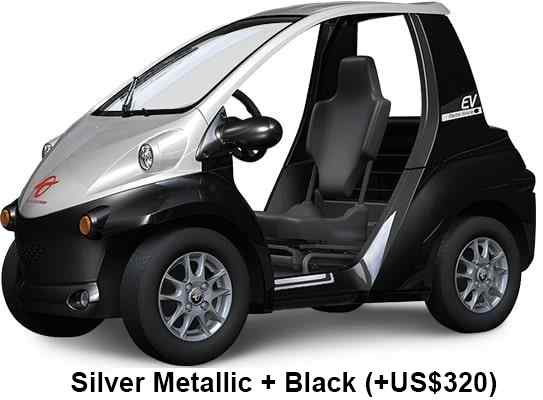 Toyota Coms Color: Silver Metallic + Black