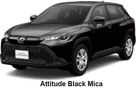 Toyota Corolla Cross  Color: Attitude Black Mica